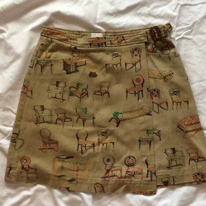 Cute Wrap Skirt with Pocket